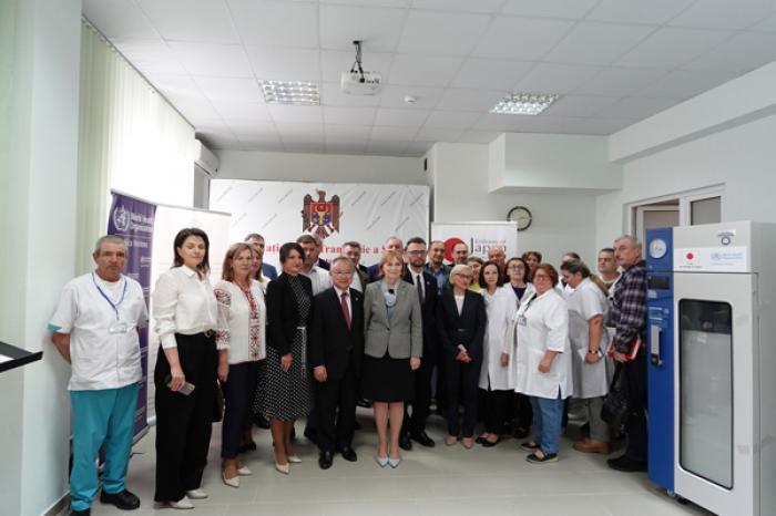 CENTRUL NAȚIONAL DE TRANSFUZIE SANGUINĂ A PRIMIT ECHIPAMENTE MODERN CU SPRIJIN JAPONEZ