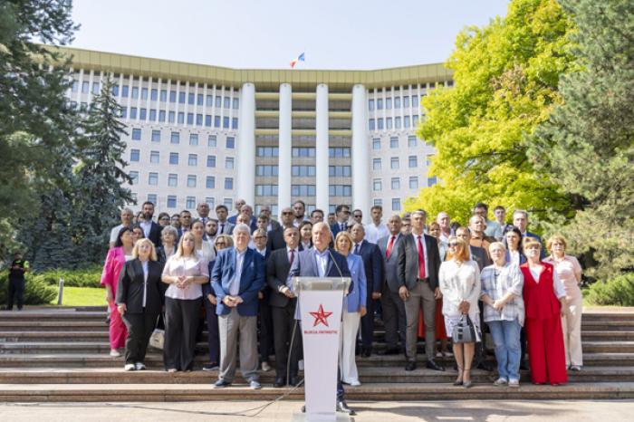 LIDERII BLOCULUI PATRIOTIC S-AU ANGAJAT SĂ NU INTRE ÎNTR-O COALIȚIE CU PAS DUPĂ ALEGERILE DIN 28 SEPTEMBRIE