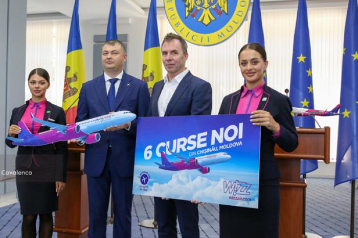 ​WIZZ AIR РАСШИРЯЕТ ДЕЯТЕЛЬНОСТЬ В КИШИНЕВЕ, ЗАПУСКАЯ ШЕСТЬ НОВЫХ РЕЙСОВ