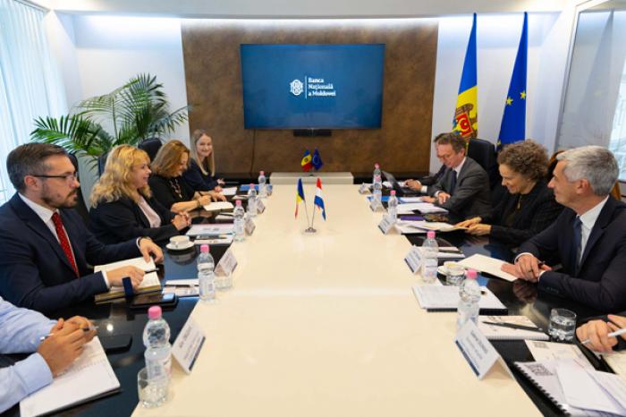 ​BANCA NAȚIONALĂ A MOLDOVEI APRECIAZĂ MULT COOPERAREA CU BANCA FRANȚEI