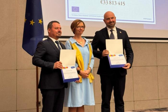 COMISIA EUROPEANĂ A TRANSFERAT ACORDURI DE GRANT CĂTRE MOLDOVA ȘI ROMÂNIA PENTRU ELECTRIFICAREA LINIEI CALE FERATĂ IAȘI-UNGHANI