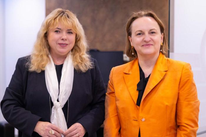 GUVERNATOAREA BĂNCII NAȚIONALE, ANCA DRAGU, S-A ÎNTÂLNIT CU AMBASADORUL UE ÎN MOLDOVA, IWONA PIORKO