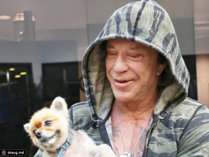 63-летний Микки Рурк шокировал внешним видом