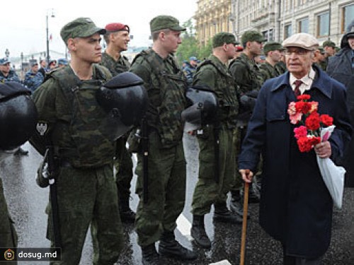 9 мая в Москве задержали несколько десятков человек