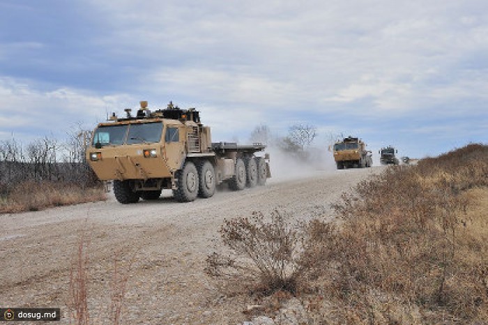 Американские военные испытали автоколонну без водителей