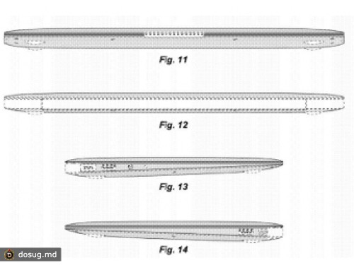 Apple запатентовала облик "макбука"