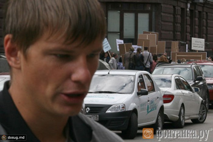 Аршавин вышел на митинг обманутых дольщиков
