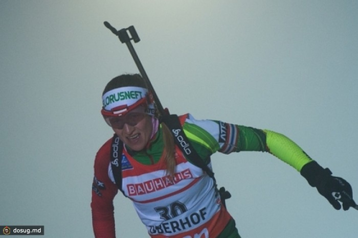 Белорусская биатлонистка одержала вторую победу на этапе Кубка мира