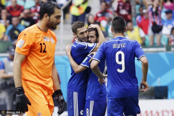 Босния и Герцеговина одержала первую победу на ЧМ в истории