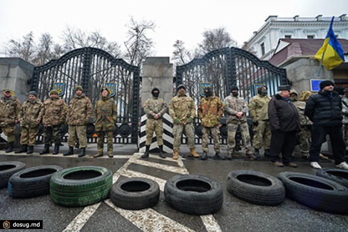 Бойцы «Айдара» начали штурм Минобороны Украины
