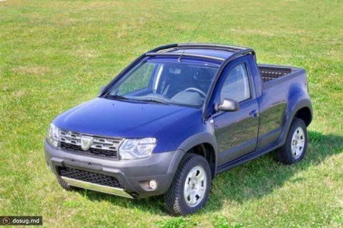 Dacia представила пикап Duster, предназначенный только для румынских нефтегазовиков. ФОТО