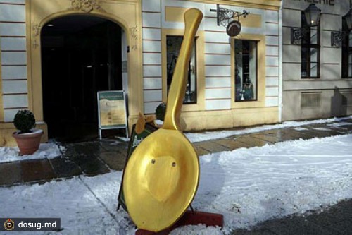 Дрезденский ресторан лишился двухметровой ложки