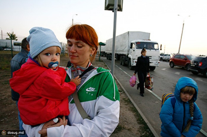 ФМС подсчитала ежедневный приток украинских беженцев в Россию