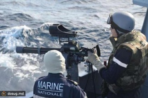 Французские моряки получили шестиствольные пулеметы Minigun