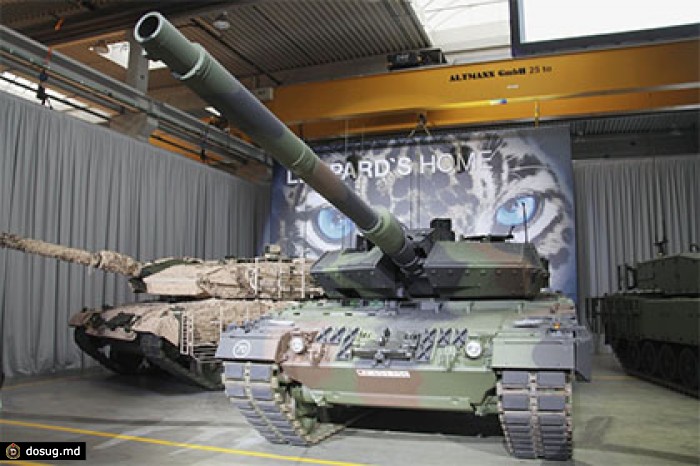 Германия получила первый танк Leopard версии 2A7