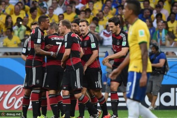 Германия разгромила Бразилию и вышла в финал ЧМ-2014