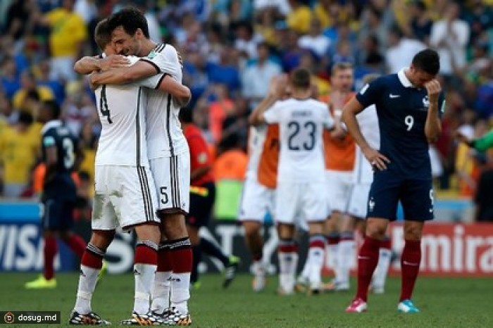 Германия стала первым полуфиналистом чемпионата мира по футболу