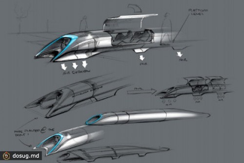 Глава SpaceX представил проект нового вида пассажирского транспорта