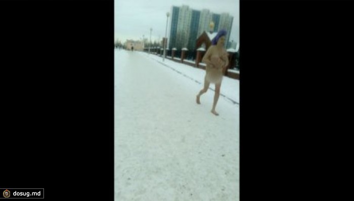 Голая женщина спасалась в церкви от "злых духов". ВИДЕО