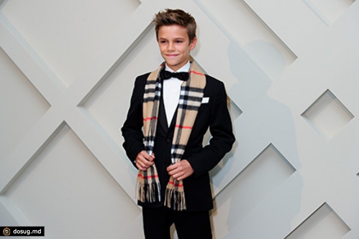 Гонорар Ромео Бекхэма за съемки в рекламе Burberry составил 71 тысячу долларов