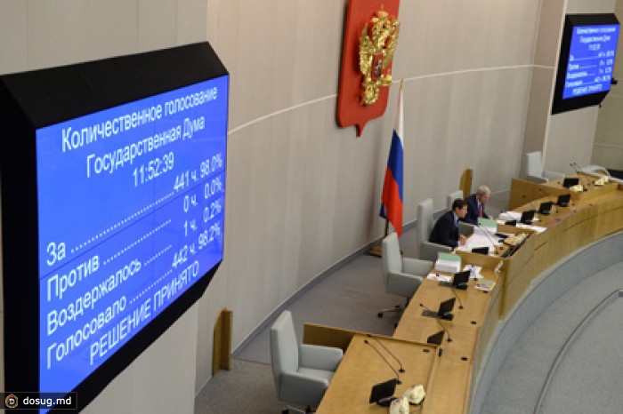 Госдума ратифицировала договор о создании Евразийского экономического союза