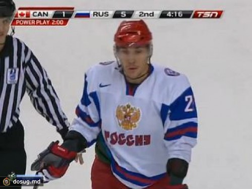 Хоккеист российской молодежки дисквалифицирован на финал чемпионата мира