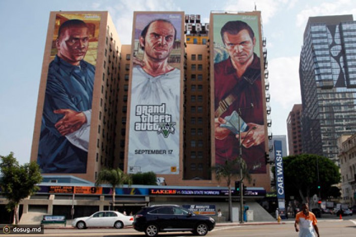 Издатель отчитался о рекордных продажах GTA V