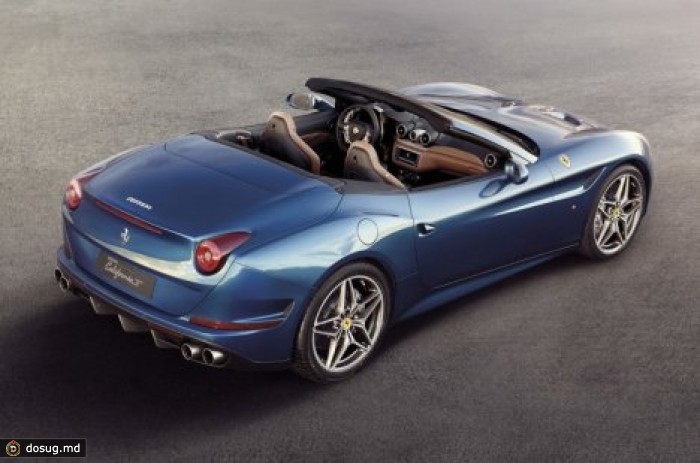 Кабриолет Ferrari California T 2015 оснастили турбомотором. ФОТО