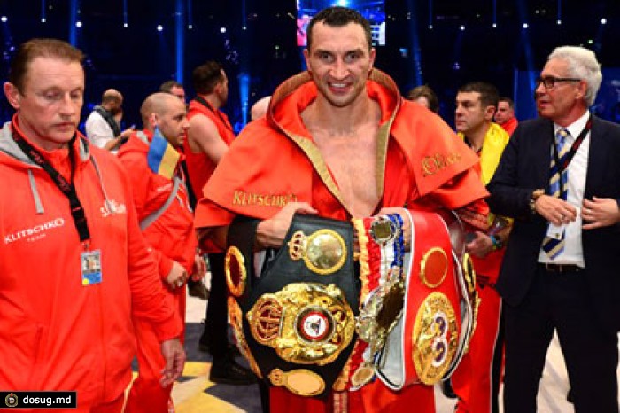 Кличко стал лучшим боксером месяца по версии WBA