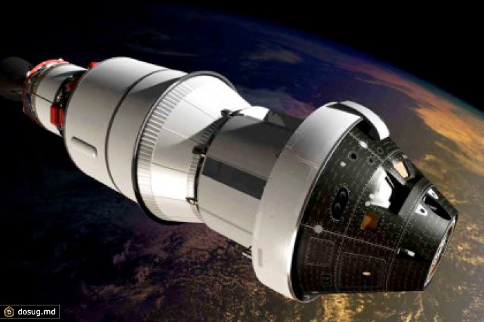 Космический корабль Orion вышел на околоземную орбиту