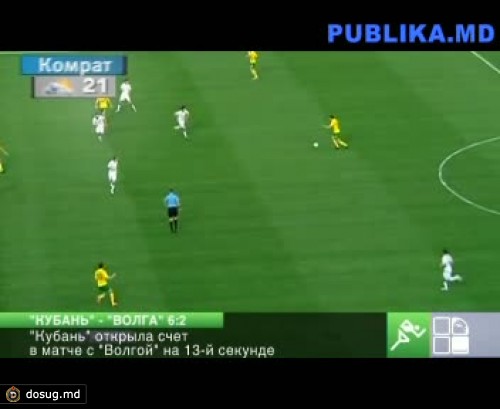 Краснодарская "Кубань" одержала крупную победу в российской премьер-лиге