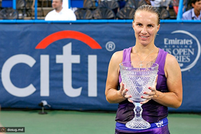 Кузнецова выиграла турнир WTA впервые с 2010 года