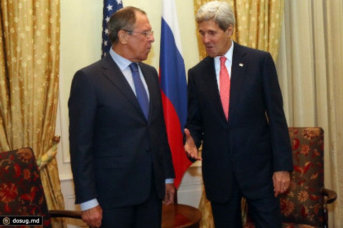 Лавров обсудил с Керри ситуацию на Украине и в Сирии