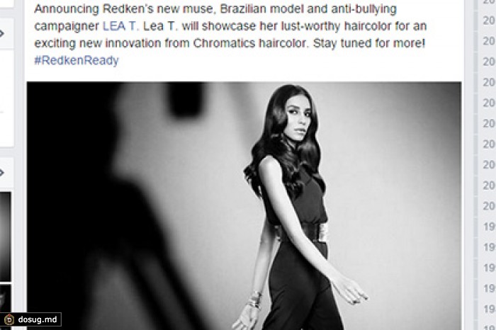 Лицом L`Oreal впервые станет модель-транссексуал
