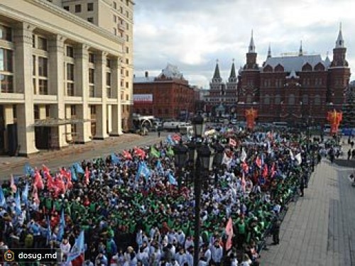 Манежную площадь в Москве закрыли для публики