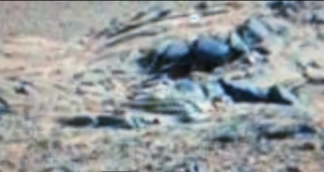 Марсоход Curiosity запечатлел взлет НЛО. ВИДЕО