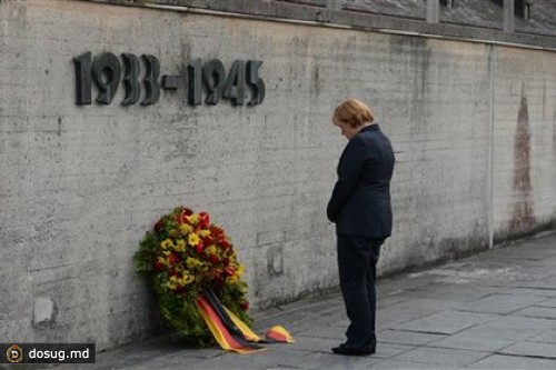 Меркель посетила концлагерь в Дахау