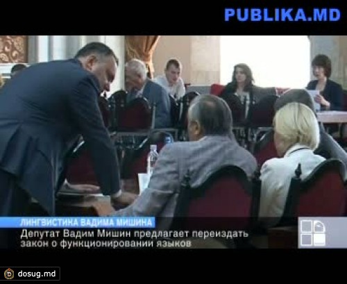 Мишин предлагает переиздать закон о функционировании языков