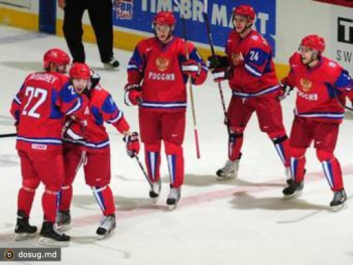 Молодежная сборная России по хоккею вышла в полуфинал ЧМ