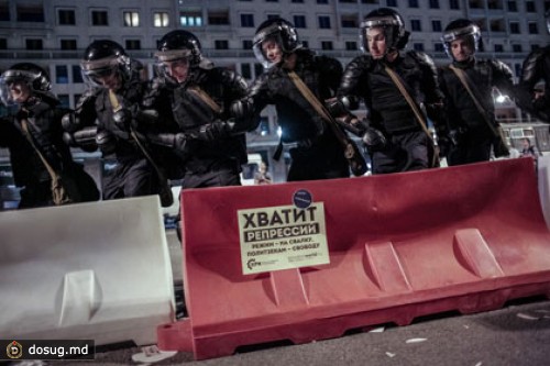 Московская полиция освободила всех сторонников Навального