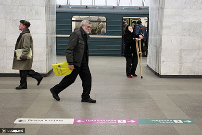 Московское метро отказалось от напольной навигации