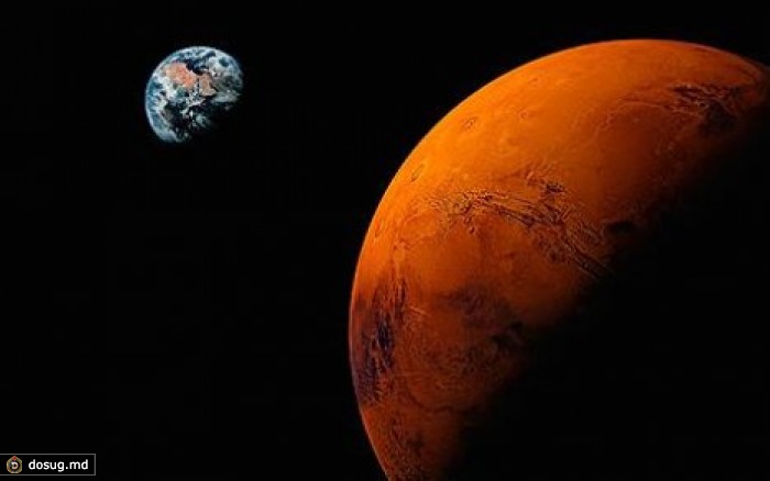 NASA опубликовало цветной снимок марсианского заката. ФОТО