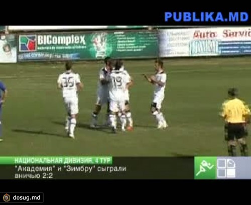 НД: "Академия" и "Зимбру" сыграли вничью 2:2