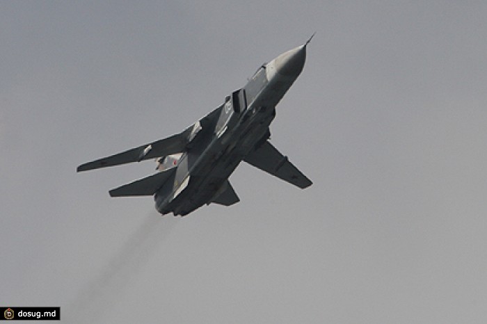 На Урале Су-24М отработали бомбометание в условиях солнечного затмения