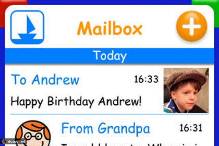 На iPhone вышел детский почтовый клиент