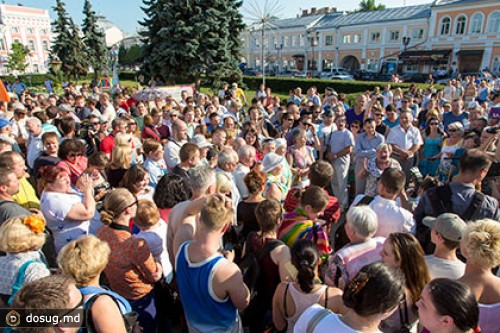 На митинг в поддержку Урлашова пришли три тысячи человек