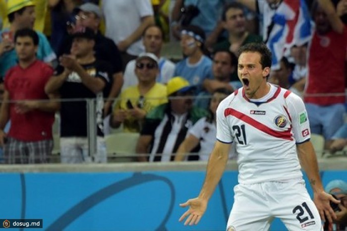Нападающий «Кубани» помог сборной Коста-Рики обыграть Уругвай на ЧМ-2014