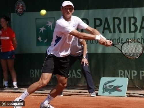 Николай Давыденко проиграл на старте Roland Garros