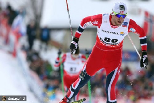 Норвежский лыжник стал восьмикратным чемпионом мира