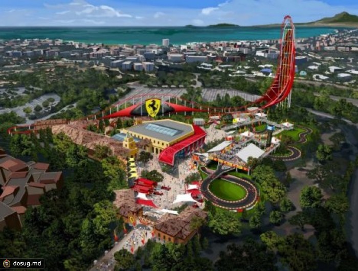 Новый тематический парк Ferrari Land построят в Испании